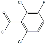 2,6-Dichloro-3-fluorobenzoyl chioride 结构式