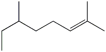 2,6-DIMETHYL-2-OCTEN 结构式