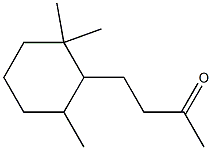 4-(2,6,6-TRIMETHYLCYCLOHEXYL)-2-BUTANONE 结构式