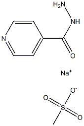 ISONIAZIDSODIUMMETHANESULTHONATE 结构式