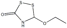 3-Ethoxy-1,2,4-dithiazolidine-5-one 结构式