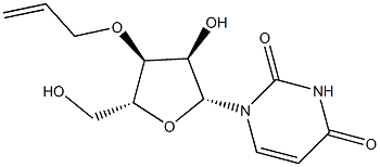 3'-O-Allyl-D-uridine 结构式