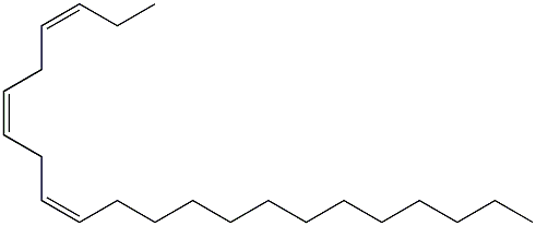 CIS,CIS,CIS-3,6,9-DOCOSATRIENE 结构式