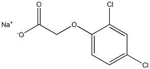 2,4-dichloro phenoxy acetate sodium 结构式