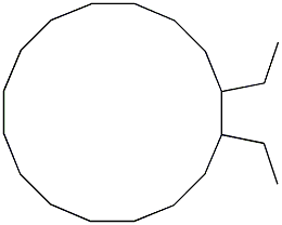 Cyclohexadecane, 1,2-diethyl- 结构式