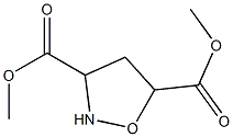 Isoxazolidine-3,5-dicarboxylic acid, dimethyl ester 结构式