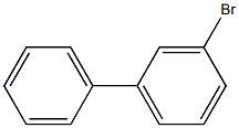 m-bromophenylbenzene 结构式