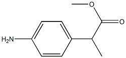 METHYL A-METHYL P-AMINOPHENYLACETATE 结构式