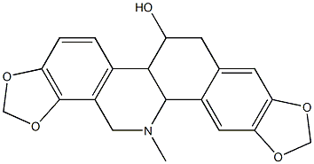 D-白屈菜鹼 结构式