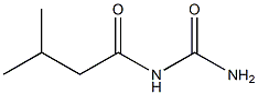 (3-methylbutyryl)urea 结构式