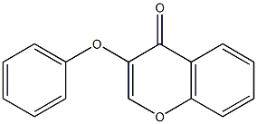 3-phenoxychromone 结构式