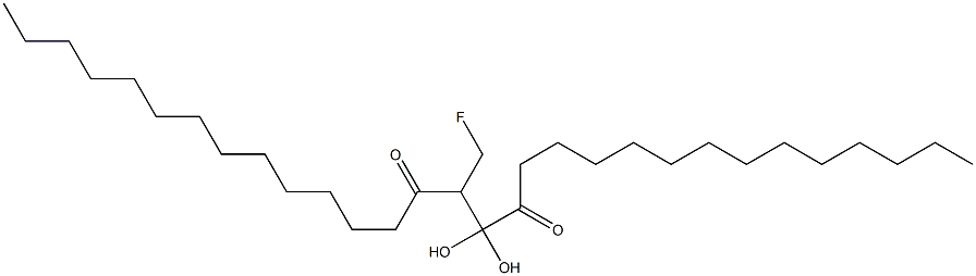 1,2-dimyristoyl-3-fluoropropanediol 结构式