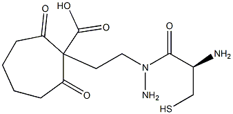 aminoadipoyl-cysteinyl-aminobutyrate 结构式