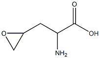 2-amino-4,5-epoxypentanoic acid 结构式