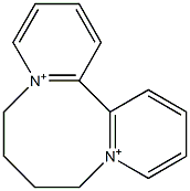 N,N'-tetramethylene-2,2'-bipyridinium 结构式