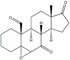 5,6-epoxyandrosta-7,17,19-trione 结构式