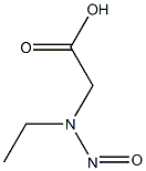 N-ethyl-N-carboxymethyl-nitrosamine 结构式