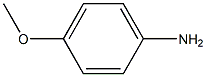 PARA-METHOXYANILINE 结构式