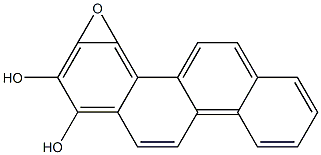 CHRYSENEDIOLEPOXIDE 结构式