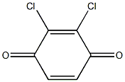 DICHLORO-PARA-QUINONE 结构式