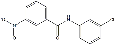 3'-CHLORO-3-NITROBENZANILIDE 结构式