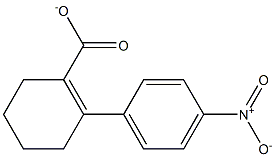 PARA-NITROPHENYLCYCLOHEXENECARBOXYLATE 结构式