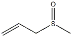 ALLYLMETHYLSULPHOXIDE 结构式