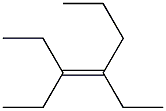 3,4-DIETHYL-3-HEPTENE 结构式