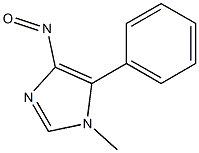 1-METHYL-4-NITROSO-5-PHENYLIMIDAZOLE 结构式