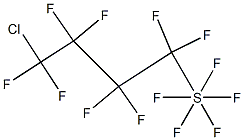 4-CHLOROOCTAFLUOROBUTYLSULPHURPENTAFLUORIDE 结构式