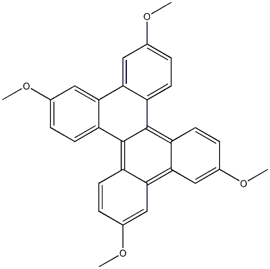 DIBENZO[G,P]CHRYSENE,3,6,11,14-TETRAMETHOXY- 结构式