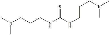 1,3-BIS(DIMETHYLAMINOPROPYL)-2-THIOUREA 结构式