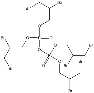 TETRAKIS(2,3-DIBROMOPROPYL)PYROPHOSPHATE 结构式