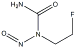 N-NITROSO-2-FLUOROETHYLUREA 结构式