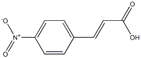 CINNAMICACID,4-NITRO 结构式