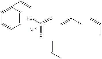 TETRAPROPENEBENZENESODIUMSULPHONATE 结构式