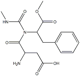 N-CARBAMOYLALPHA-METHYLASPARTAME 结构式