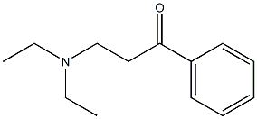 DIETHYLAMINOPROPIOPHENONE 结构式