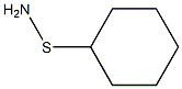 CYCLOHEXYLSULPHENAMIDE 结构式