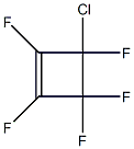 3-CHLOROPENTAFLUOROCYCLOBUTENE 结构式