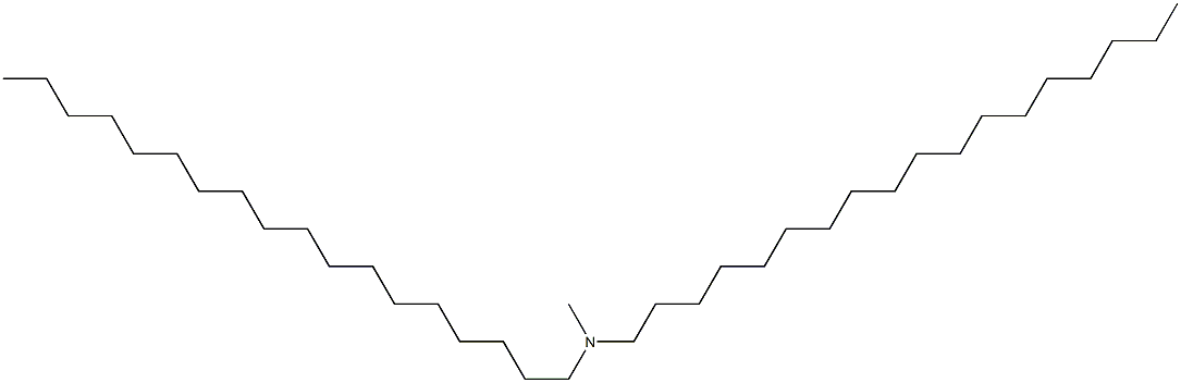 1-OCTADECANAMINE,N-METHYL-N-OCTADECYL 结构式