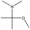 N-HYDROXYMETHYLPENTAMETHYLAMINE 结构式