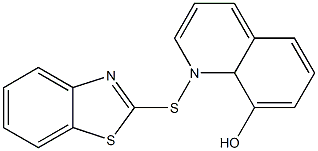 MONOLINYLMERCAPTOBENZOTHIAZOLE 结构式