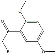 ALPHA-BROMO-2',5'-DIMETHOXYACETOPHENONE 结构式