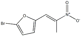 1-(5-BROMOFUR-2-YL)-2-METHYL2-NITROETHENE 结构式