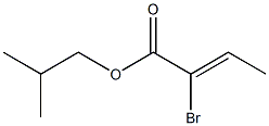 ISOBUTYL-ALPHA-BROMOCROTONATE 结构式