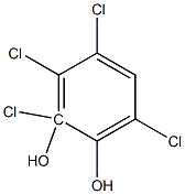 2,3,4,6-TETRACHLOROCATECHOL 结构式