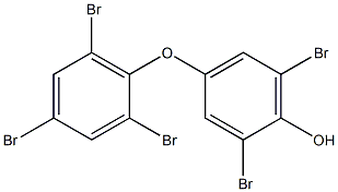 2,6-DIBROMO-4(2,4,6-TRIBROMO-PHENOXY)PHENOL 结构式