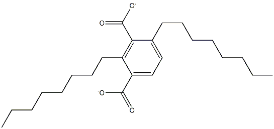DI-N-OCTYLISOPHTHALATE 结构式