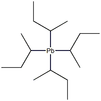 TETRA(SEC-BUTYL)LEAD 结构式